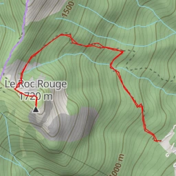 route thumbnail Le Roc Rouge