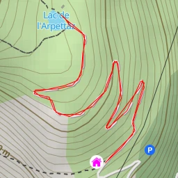 route thumbnail Lac de l'Arpettaz