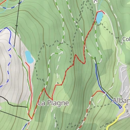 route thumbnail Retenue collinaire de Vinouva - Coq de Bruyère - Montricher-Albanne