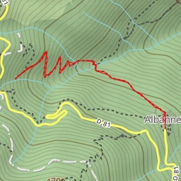 route thumbnail Cascade du Pis