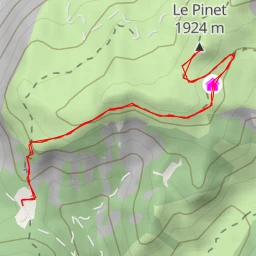 route thumbnail Le Pinet