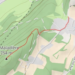 route thumbnail La Maladière