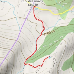 route thumbnail Croix de Fer - Route de la Soif - La Giettaz