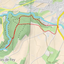 route thumbnail Chemin du Bois-de-Fey - Chemin du Bois-de-Fey