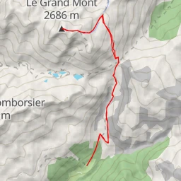 route thumbnail Le Grand Mont