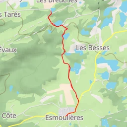 route thumbnail Étang des Breuches