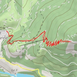 route thumbnail Route Stratégique de la Cerveyrette