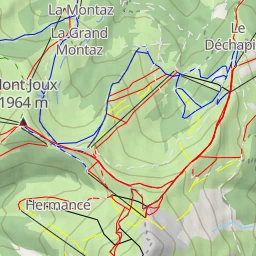 route thumbnail Mont Joux