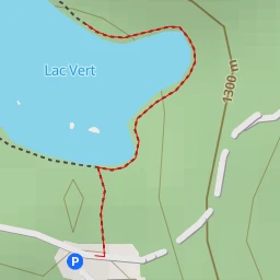 route thumbnail Lac Vert