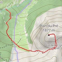 route thumbnail Plan du Pré