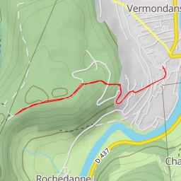 route thumbnail D 437 - Pont-de-Roide-Vermondans