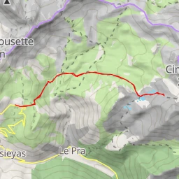 route thumbnail Haute Montagne de Salsamorena