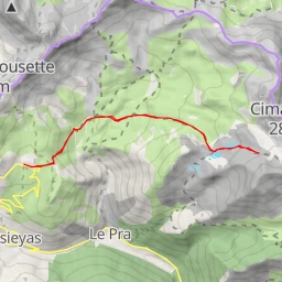 route thumbnail Haute Montagne de Salsamorena