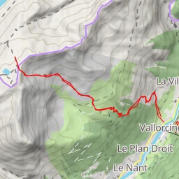 route thumbnail Traces des dinosaures-Col de la Terrasse - Traces des dinosaures-Col de la Terrasse