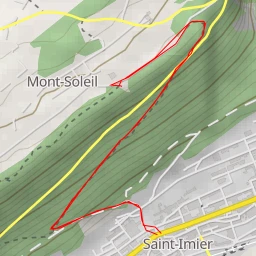 route thumbnail Route de Mont-Soleil