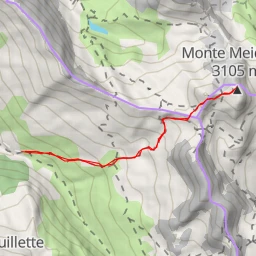 route thumbnail Monte Meidassa