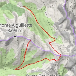 route thumbnail Mont Ruine / Monte Ruine