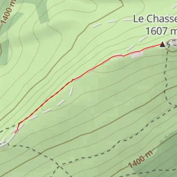 route thumbnail Le Chasseral