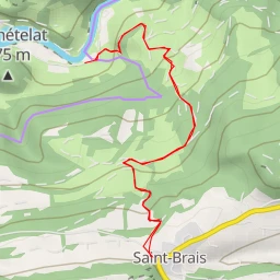 route thumbnail Route de Montfavergier