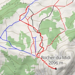 route thumbnail Rocher du Midi