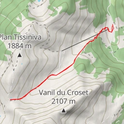 route thumbnail Plan de Tissiniva - Plan de Tissiniva - Val-de-Charmey