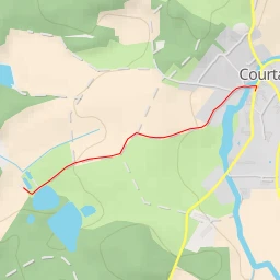 route thumbnail Borne 90 - Route de Courtavon