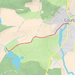 route thumbnail Borne 90 - Route de Courtavon