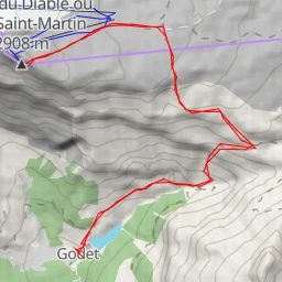 route thumbnail Quille du Diable ou Tour Saint-Martin