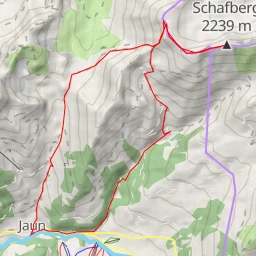 route thumbnail Schafberg