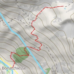 route thumbnail Ancienne cabane Marcel Brunet - Route de Mauvoisin