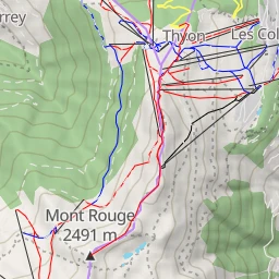 route thumbnail Mont Rouge