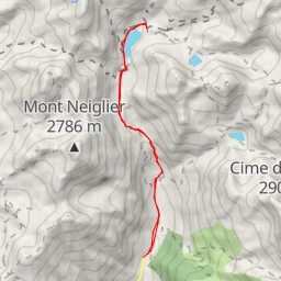 route thumbnail Refuge de Nice