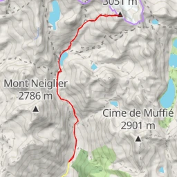 route thumbnail Mont Clapier / Monte Clapier