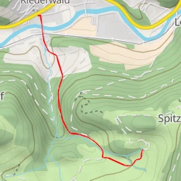 route thumbnail Hof Spitzenbühl - Rohrbergweg