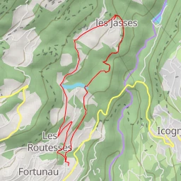 route thumbnail Routes des Jasses - Ayent