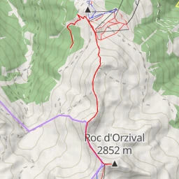 route thumbnail Roc d'Orzival