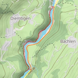 route thumbnail Diemtigtalstrasse - Diemtigtalstrasse