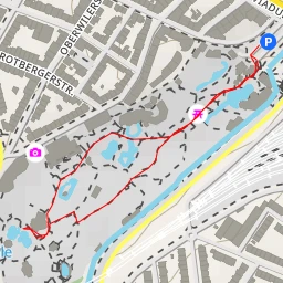 route thumbnail Rosaflamingo - Oberwilerstrasse - Basel