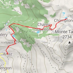 route thumbnail Laghi di Champlong