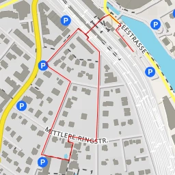 route thumbnail Gymnasium, Wirtschafts- und Fachmittelschule Thun - Seefeld - Schönmattweg