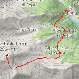 route thumbnail Monte Tagliaferro