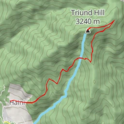 route thumbnail Triund Hill