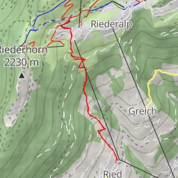 route thumbnail Riederhornweg - Riederhornweg