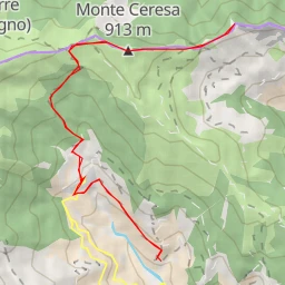 route thumbnail Monte Mezzogiorno