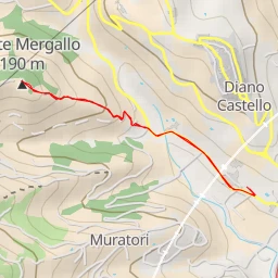 route thumbnail Monte Mergallo