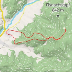 route thumbnail Gleitschirm-Drachen Startplatz Gschasikopf "Hans Uhl"