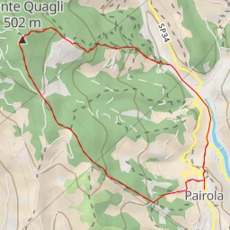 route thumbnail Monte Quagli