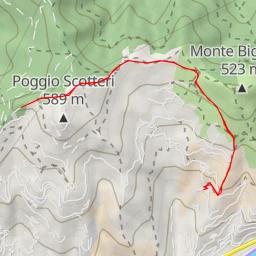 route thumbnail Poggio Vallega