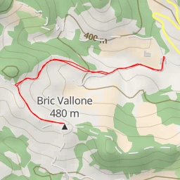 route thumbnail Bric Vallone