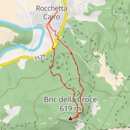 route thumbnail Bric della Croce